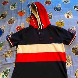 Ralph Lauren Polo Shirt W/ Hood